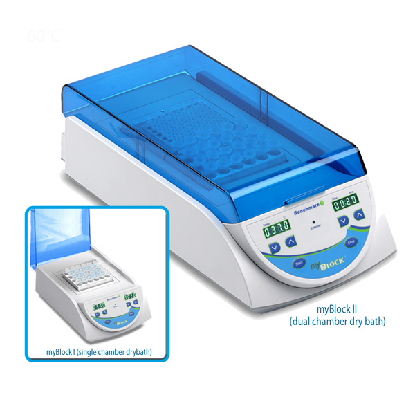 myBlock ll™- digital dry bath, dual chamber (without blocks), 230V - 1 unit